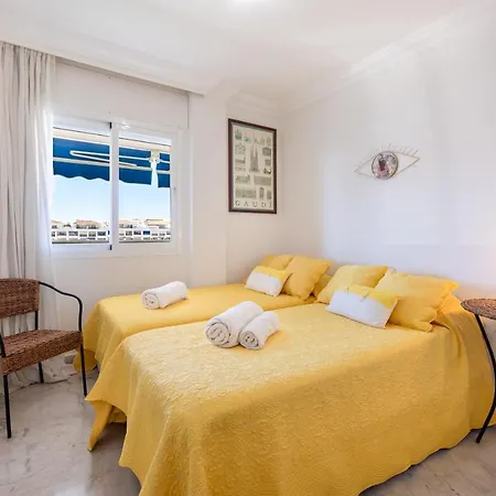 In Puerto Banus With Pool Views And Parking