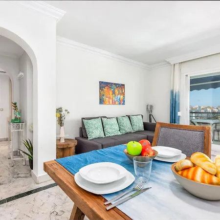 In Puerto Banus With Pool Views And Parking