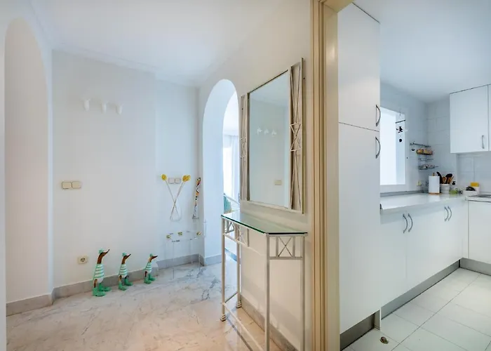 In Puerto Banus With Pool Views And Parking