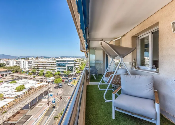 In Puerto Banus With Pool Views And Parking