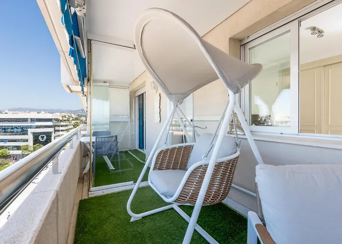 In Puerto Banus With Pool Views And Parking Daire *
